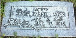 Jimma Jane <I>Palmer</I> Sydes 