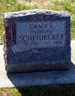 Grace Louise <I>Hoodjer</I> Scheidecker 