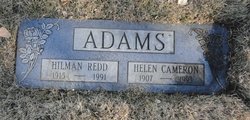 Helen <I>Cameron</I> Adams 