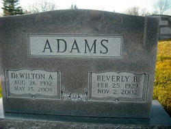 Beverly B Adams 