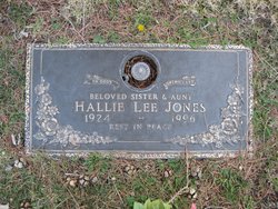 Hallie Lee <I>Henderson</I> Jones 