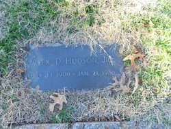Alexander Davidson “Alex” Hudson Jr.