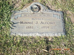 Minnie Jane <I>McCall</I> Alford 