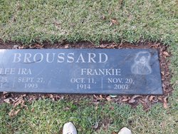 Frankie M <I>Morgan</I> Broussard 