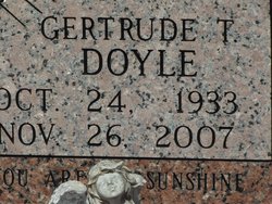 Gertrude <I>Thompson</I> Doyle 