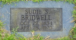 Sudie E <I>Smith</I> Bridwell 