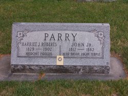 Harriet Julia <I>Roberts</I> Parry 