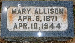 Mary <I>Blanton</I> Allison 