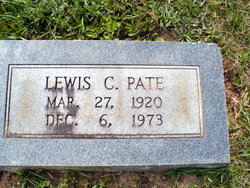 Lewis C Pate 