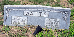 Addie Mae <I>Enochs</I> Watts 