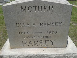 Ella Ann <I>Andrews</I> Ramsey 