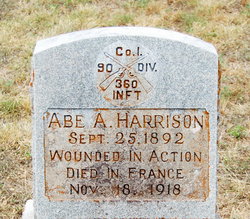 PVT Abe Anderson Harrison 