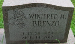 Winifred <I>Johnson</I> Brenzo 