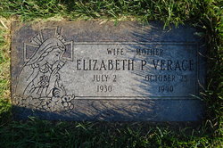 Elizabeth P. <I>Stadler</I> Verace 