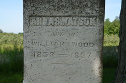 Anna S <I>Watson</I> Wood 