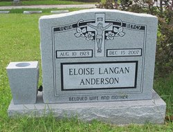 Eloise <I>Langan</I> Anderson 