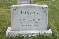 Louisa Catherine “Lucy” <I>Lawrence</I> Losman 