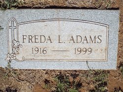 Freda Lillian <I>Cole</I> Adams 