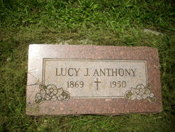 Lucy Jane “Lula” <I>Stone</I> Anthony 