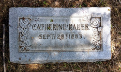 Catherine <I>Berger</I> Bauer 