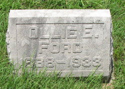 Ollie Elizabeth <I>Roup</I> Ford 