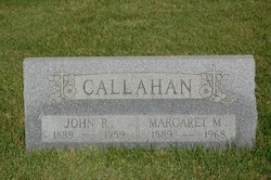 Margaret M. <I>Sweeney</I> Callahan 