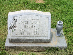 Joyce Marie <I>Saunders</I> Helms 