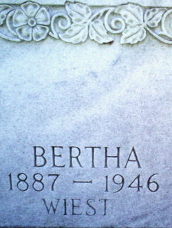 Bertha “Birdie” <I>Wiest</I> Beckman 