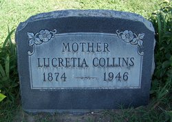 Lucretia T <I>McPheeters</I> Collins 