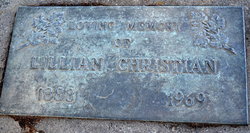 Lillian <I>Chapman</I> Christian 