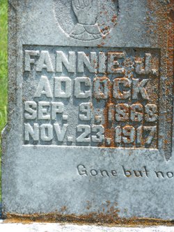 Frances Jane “Fannie” <I>Magness</I> Adcock 