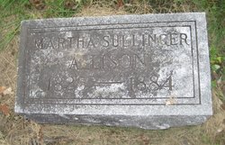Martha Frances <I>Sullinger</I> Allison 