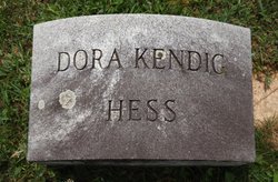Dora <I>Kendig</I> Hess 