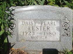 Daisy Pearl <I>Coffman</I> Lester 