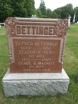 Bertha E. <I>Kent</I> Bettinger 