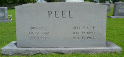 Nellie Brown “Nell” <I>Pearce</I> Peel 