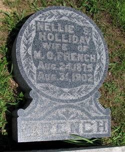 Nellie S <I>Holliday</I> French 