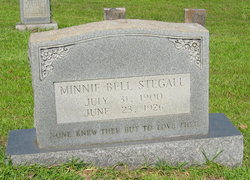 Minnie Belle Stegall 
