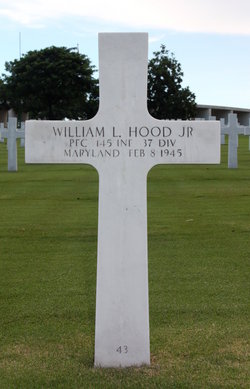 PFC William L Hood Jr.