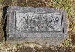 Sarah Jane <I>Geaugh</I> Shaw 
