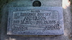 Margaret Frances <I>Mousley</I> Anderson 