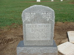 Grace “Gracie” <I>Bryant</I> Bowers 