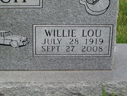 Willie Lou <I>Anderson</I> Rich 