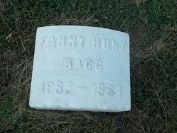 Fanny <I>Hunt</I> Bagg 