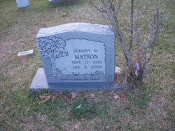 Johnny “Buddy” Matson Sr.