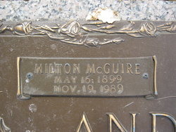 Milton McGuire Anderson 