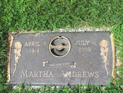 Martha Catherine <I>Rasmussen</I> Andrews 