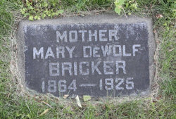 Mary T <I>DeWolf</I> Bricker 
