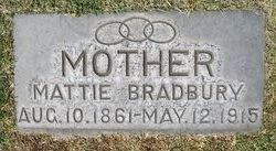 Mattie <I>Stith</I> Bradbury 