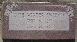 Ruth <I>Winder</I> Sweeney 